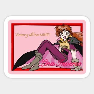 Victory Will Be Mine! Sticker